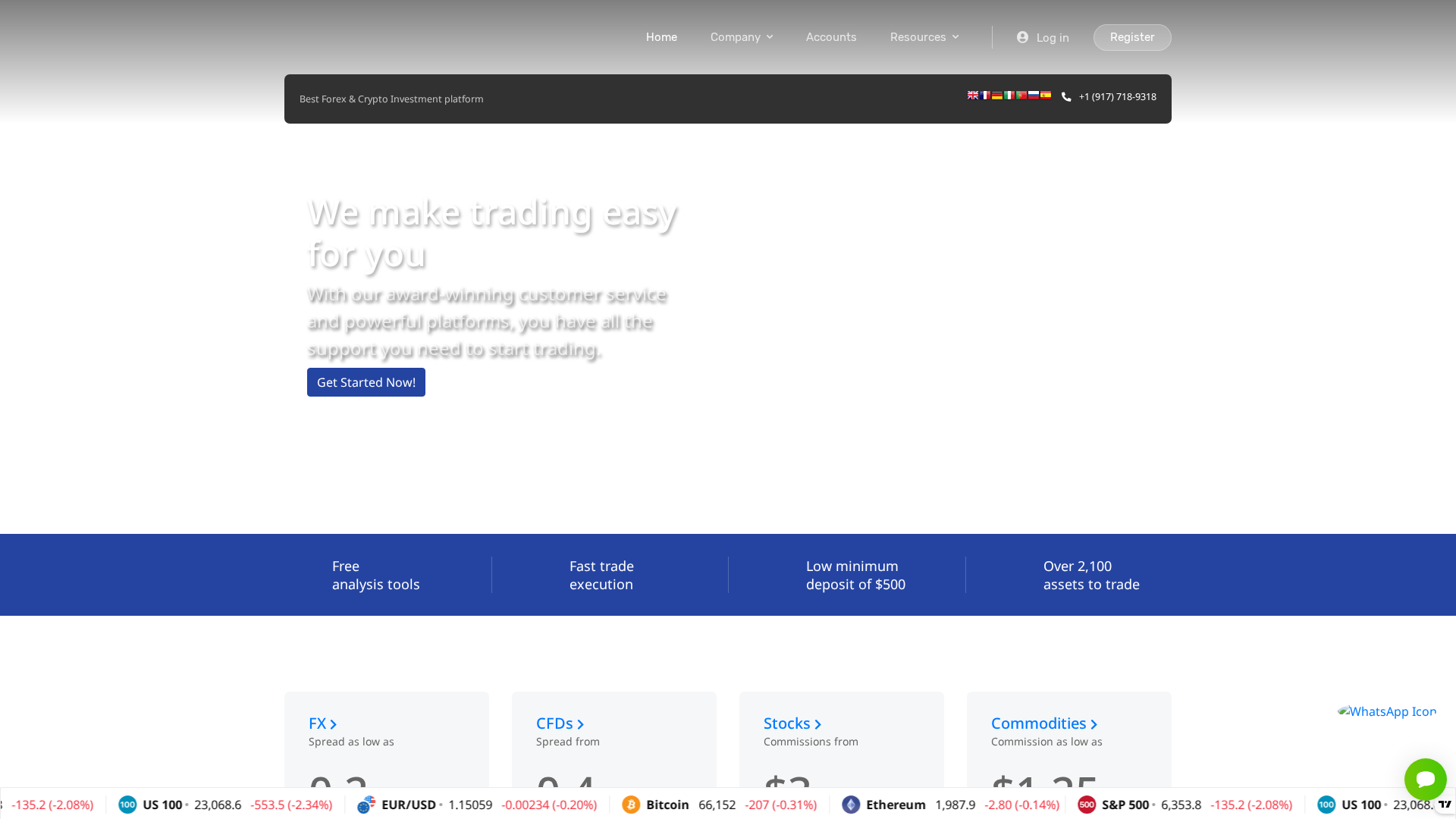 Screenshot of assetfoliox.com