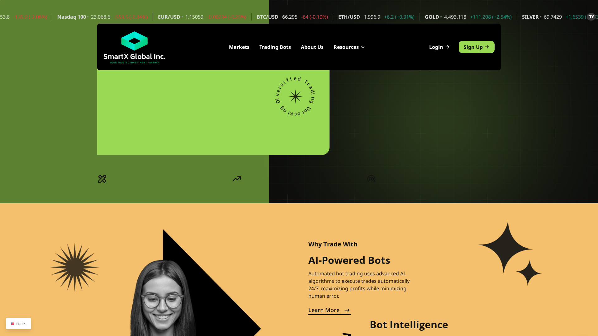 Screenshot of smartxglobal.com