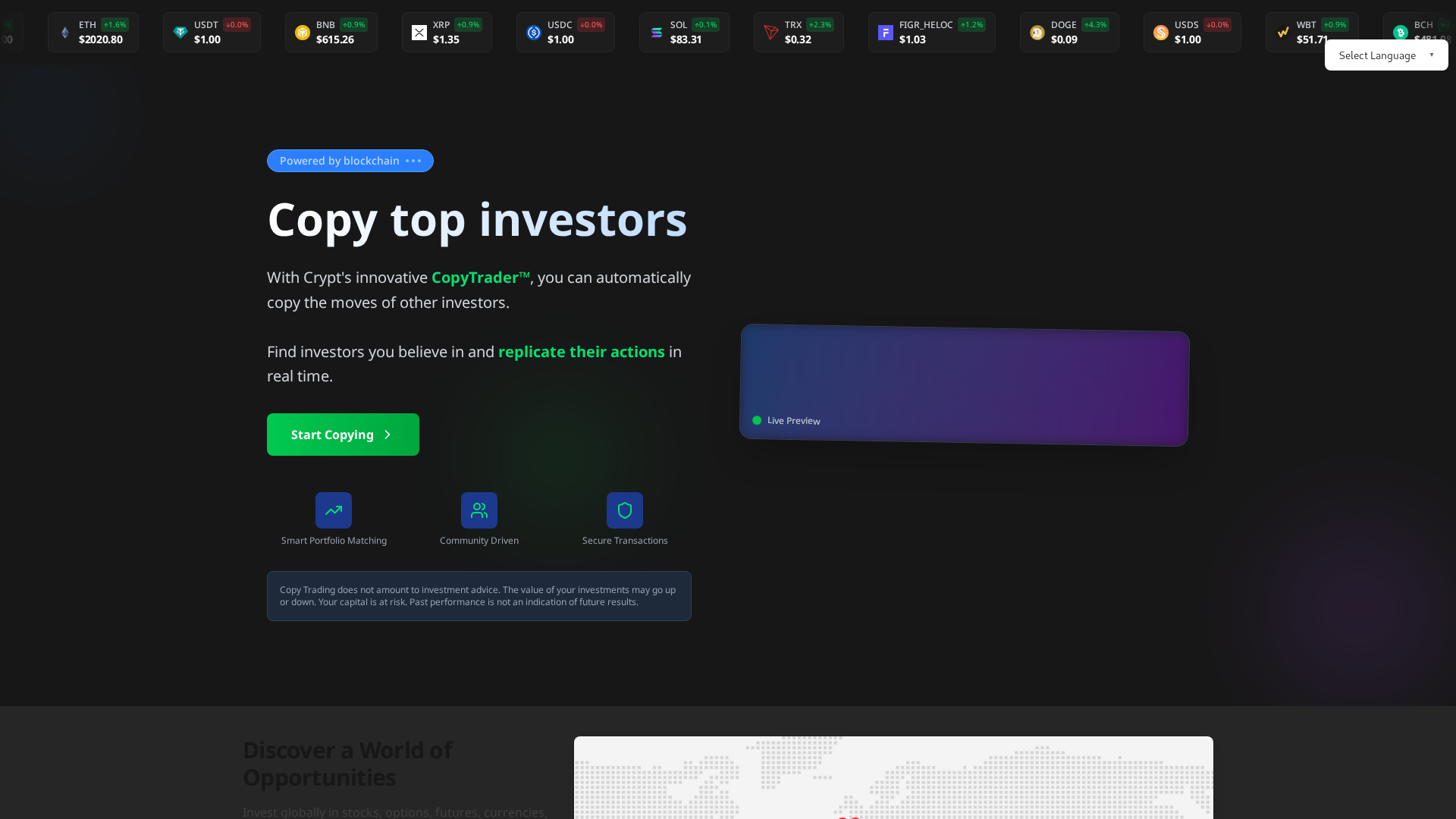 Screenshot of digitalvaultgroup.live