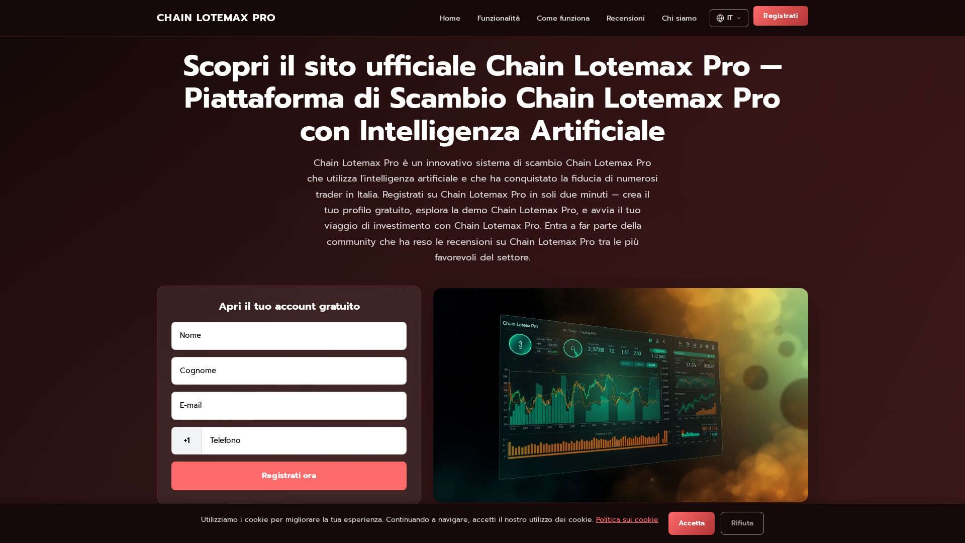 Screenshot of chainlotemaxpro.online