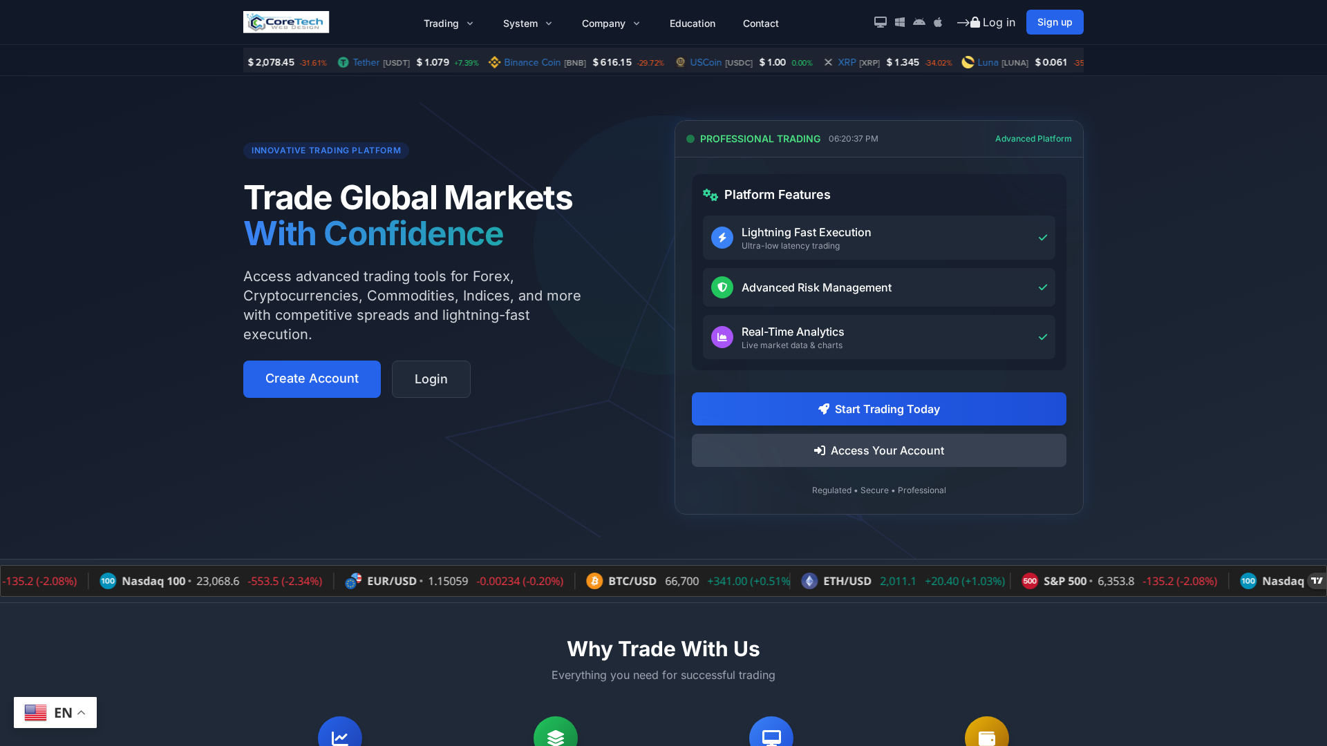 Screenshot of fortwealthpartners.live