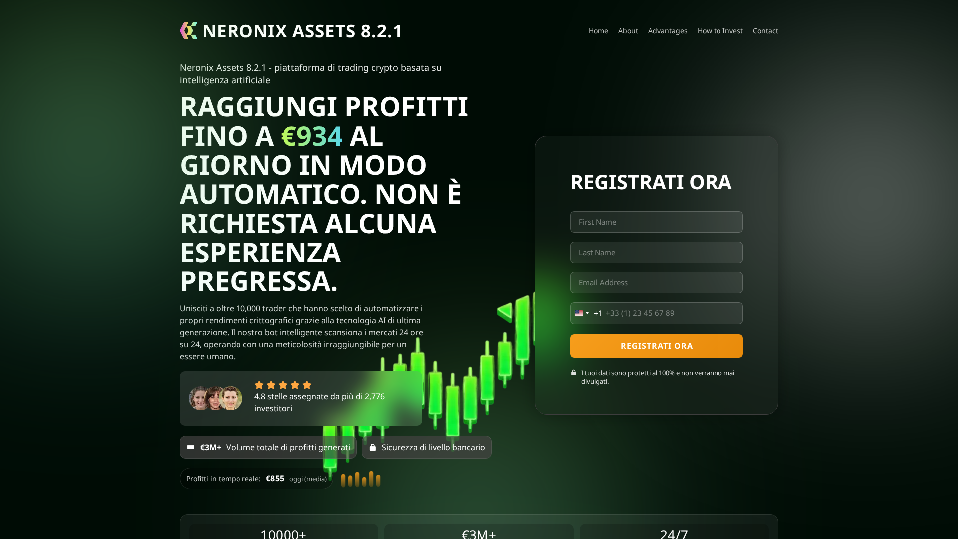 Screenshot of neronix-assets-official.it