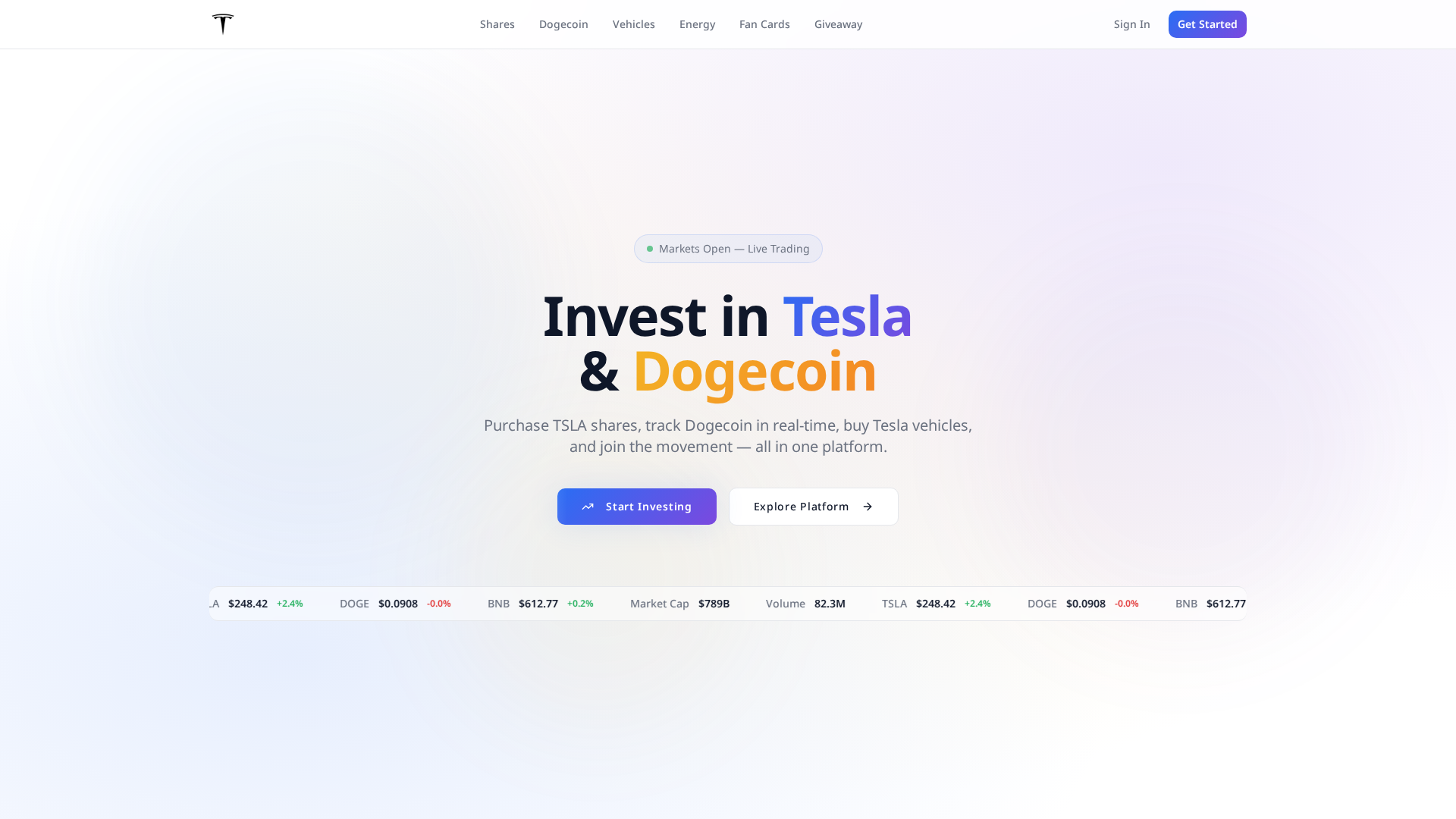 Screenshot of teslapro.win