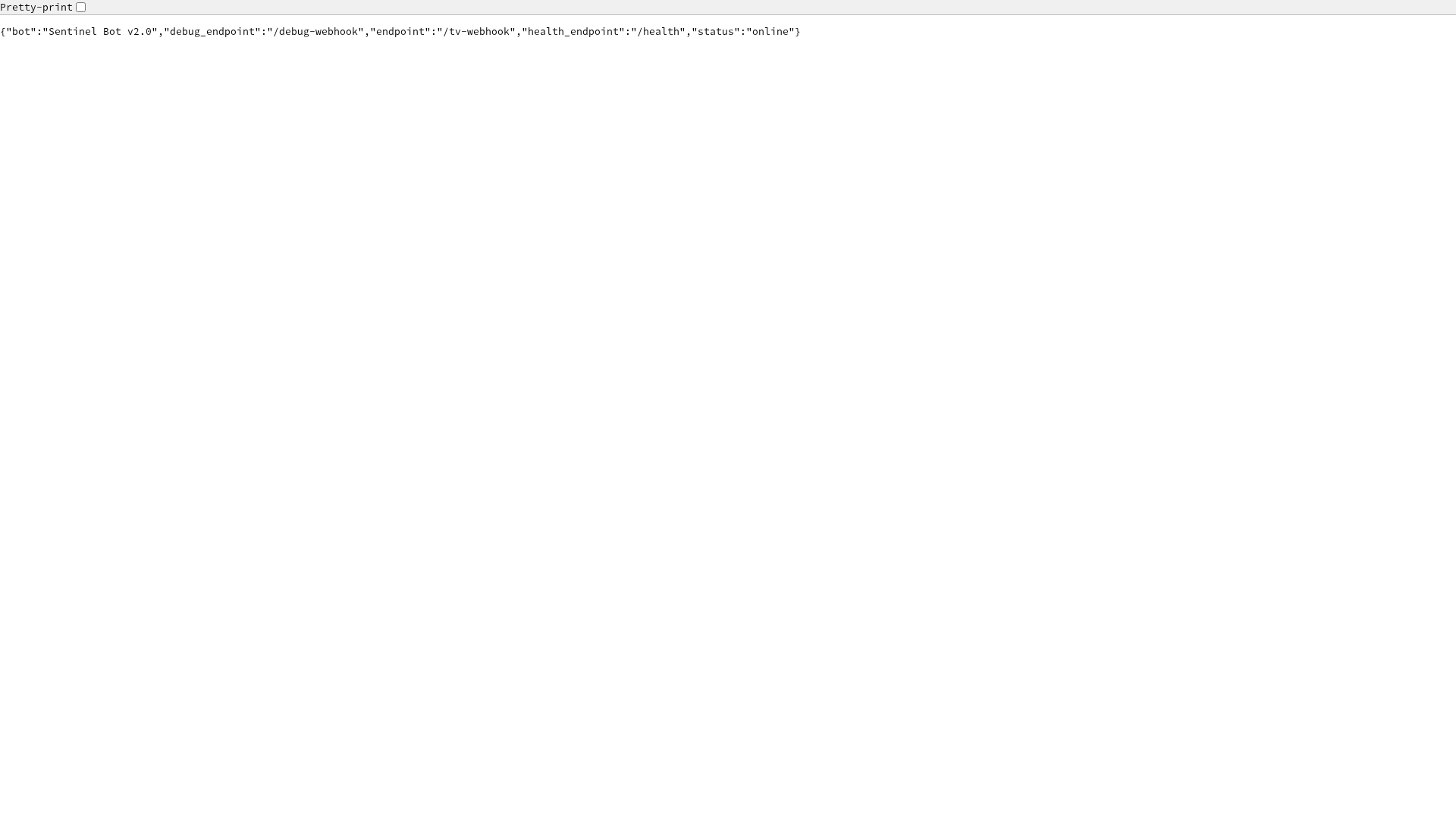 Screenshot of sentinel-trading.duckdns.org