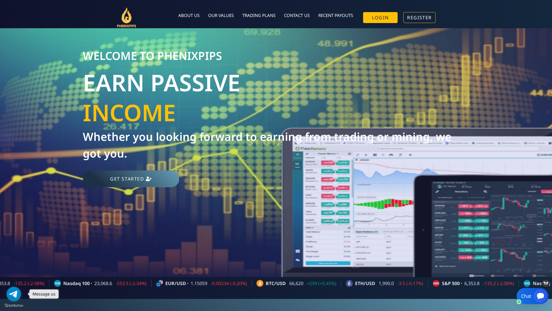 Screenshot of phenixprotrends.top