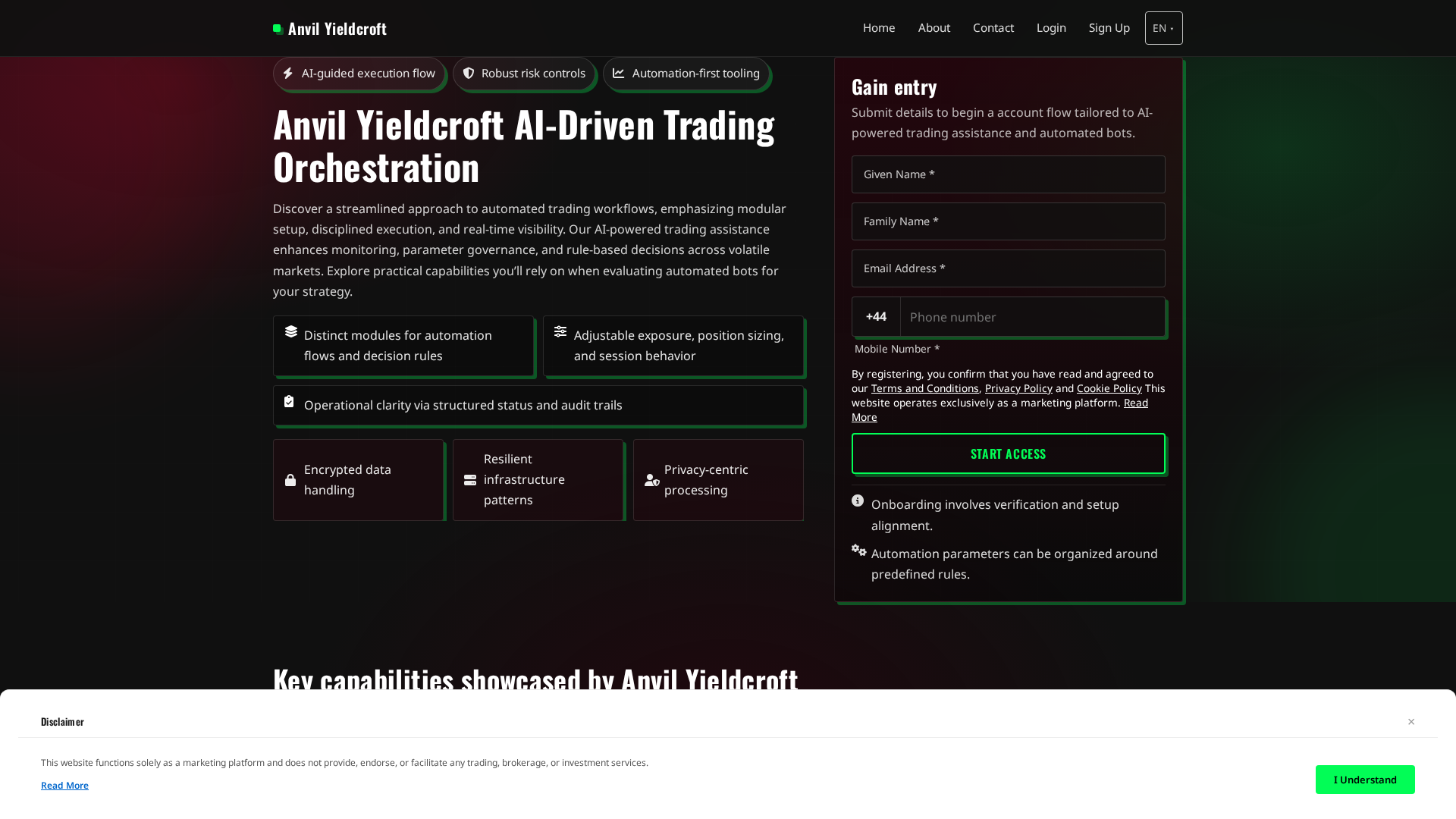 Screenshot of anvilyieldcroft.digital