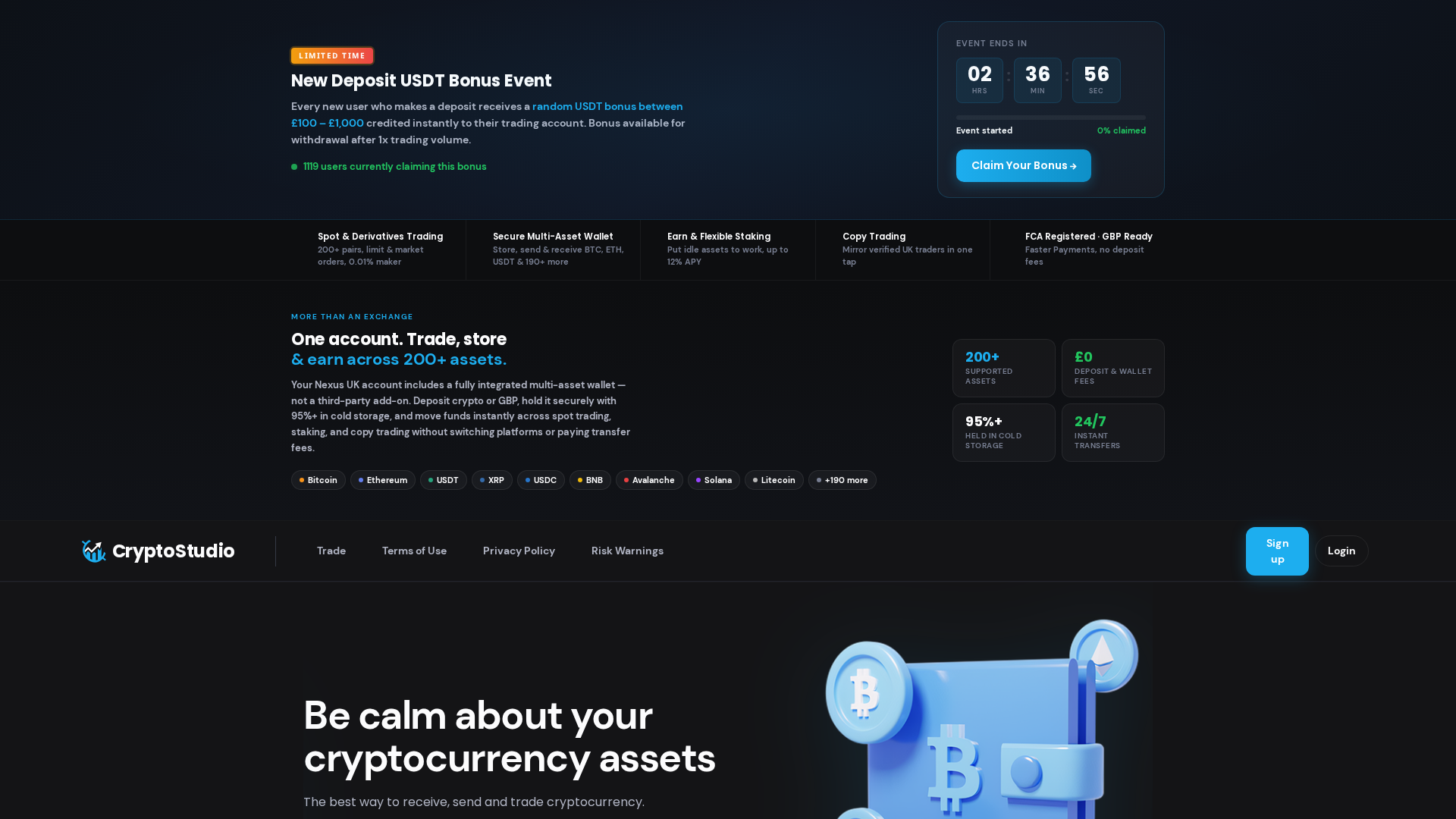 Screenshot of uk-nexus.com