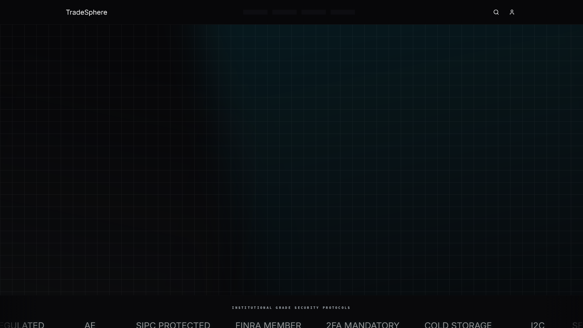 Screenshot of tradesphere360.com