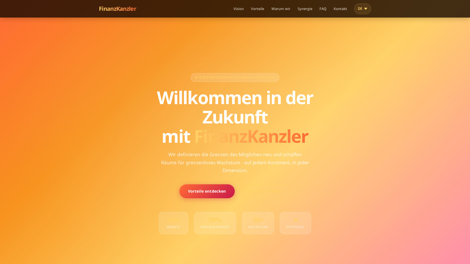 Screenshot of finanzkanzler.net