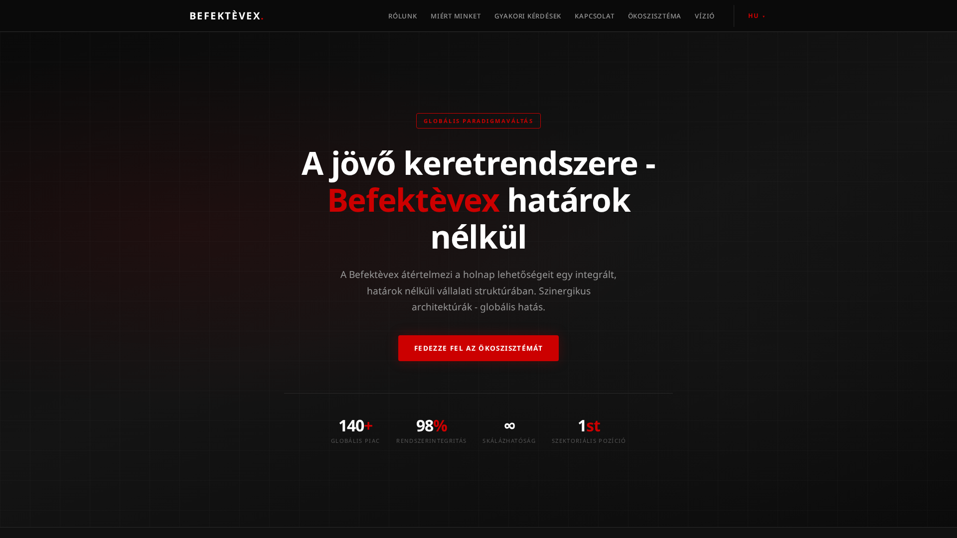 Screenshot of befektevex.net