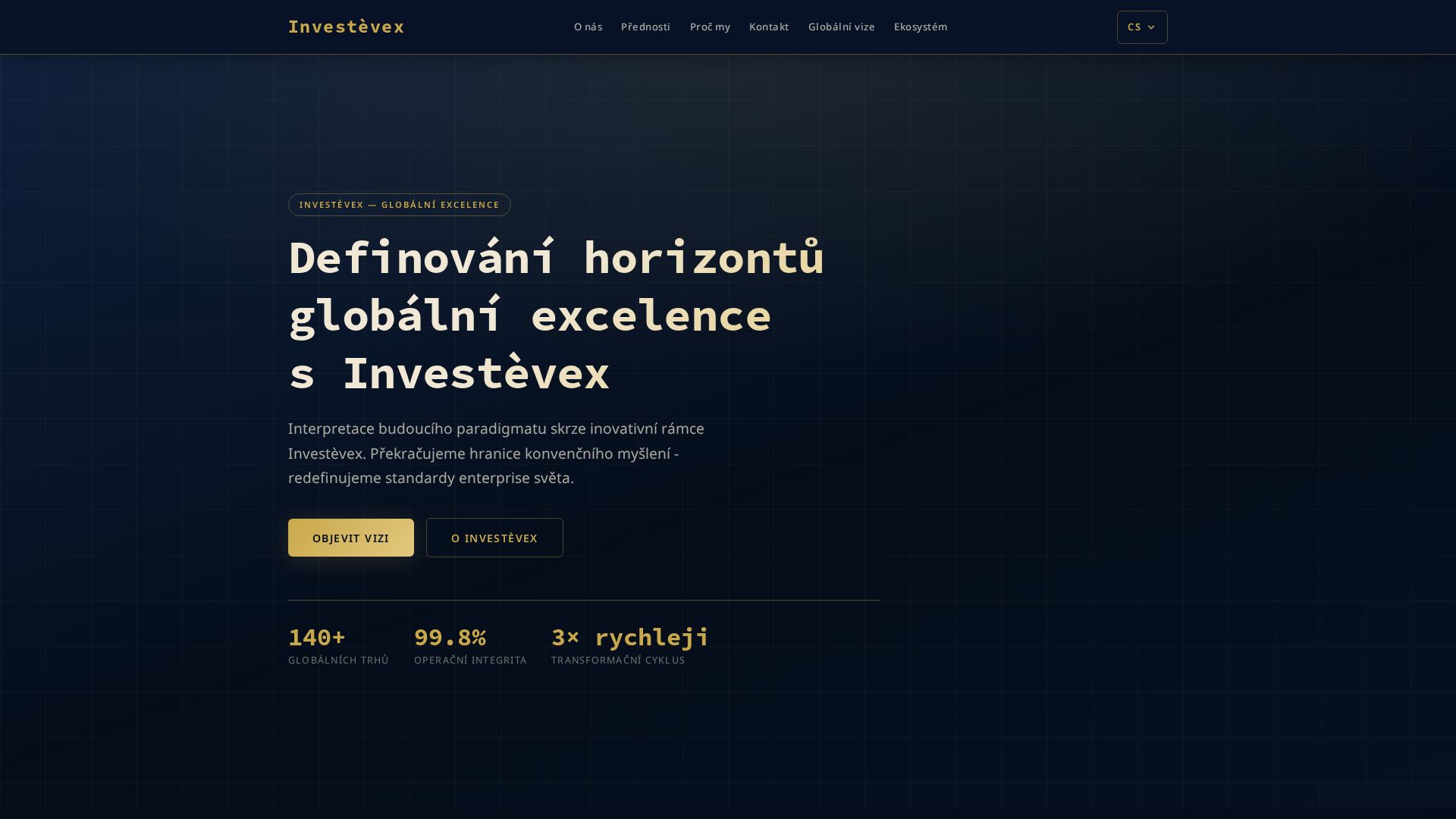 Screenshot of investevex.net