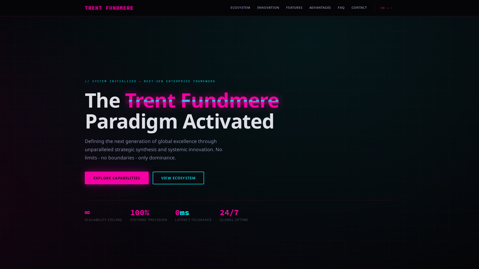 Screenshot of trentfundmere.com