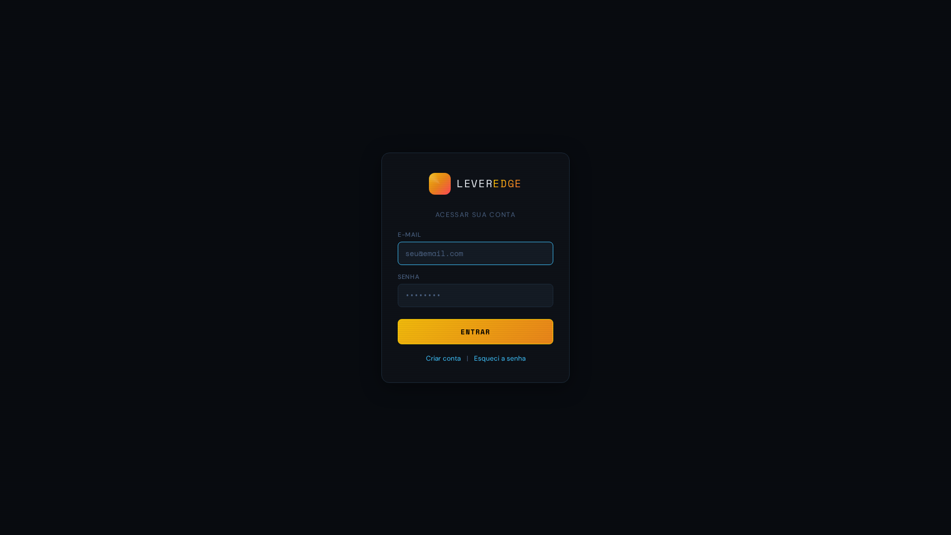 Screenshot of leveredge.xyz