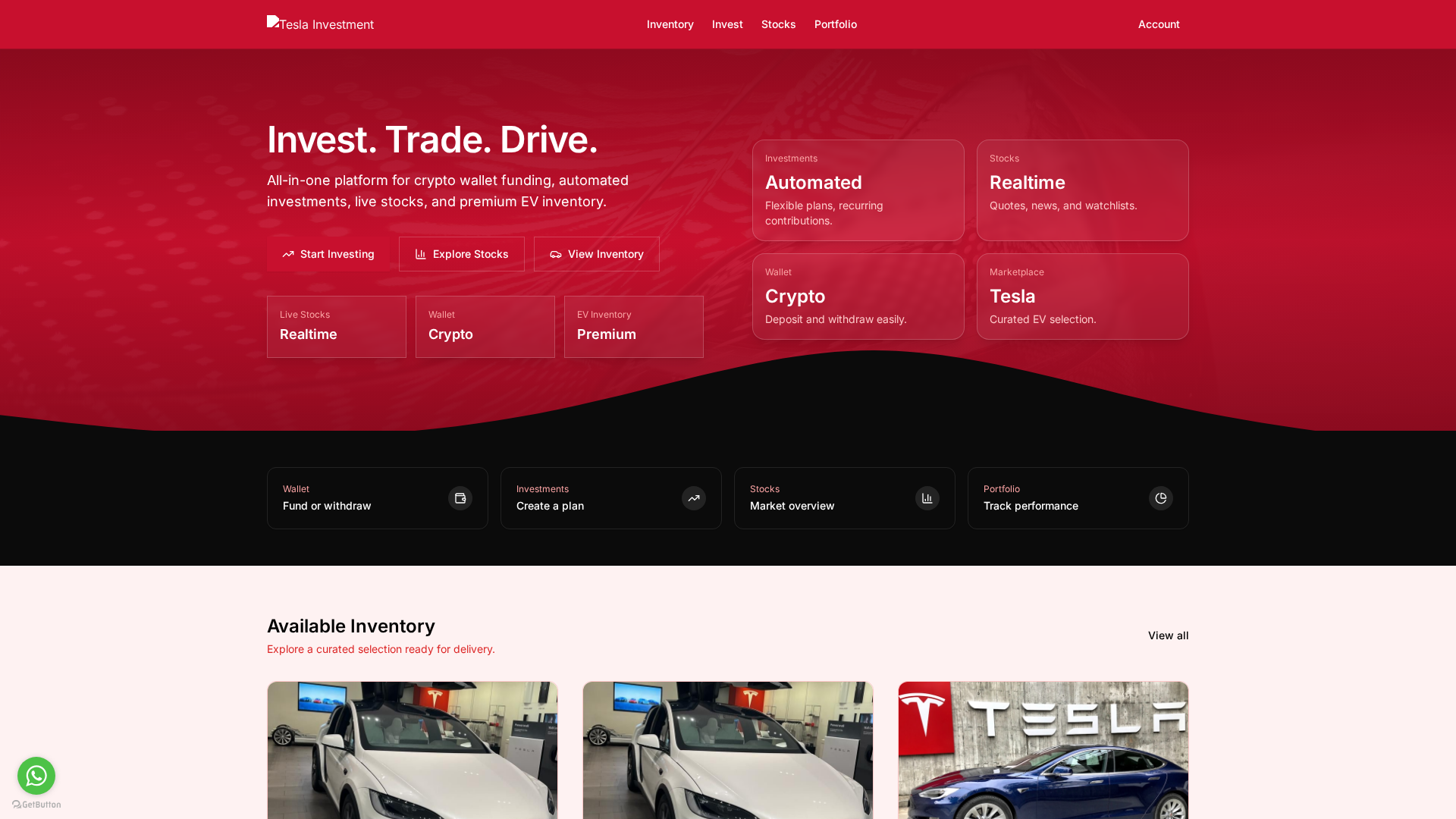 Screenshot of tslatrade.top