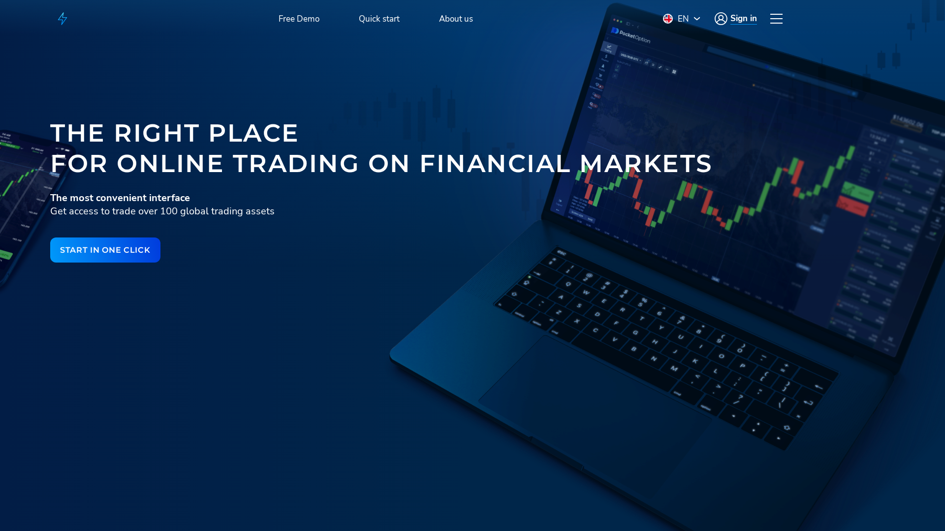 Screenshot of snipeoptions.com