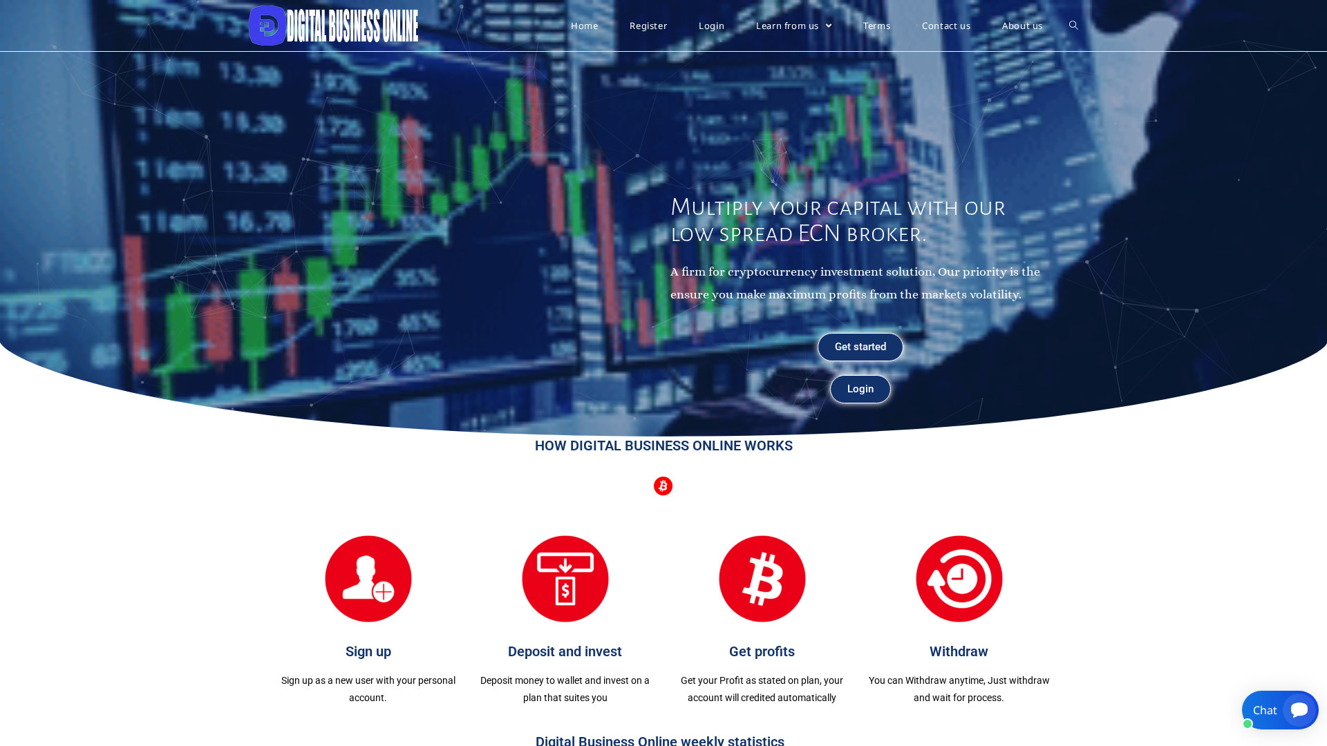 Screenshot of digitbizonline.com