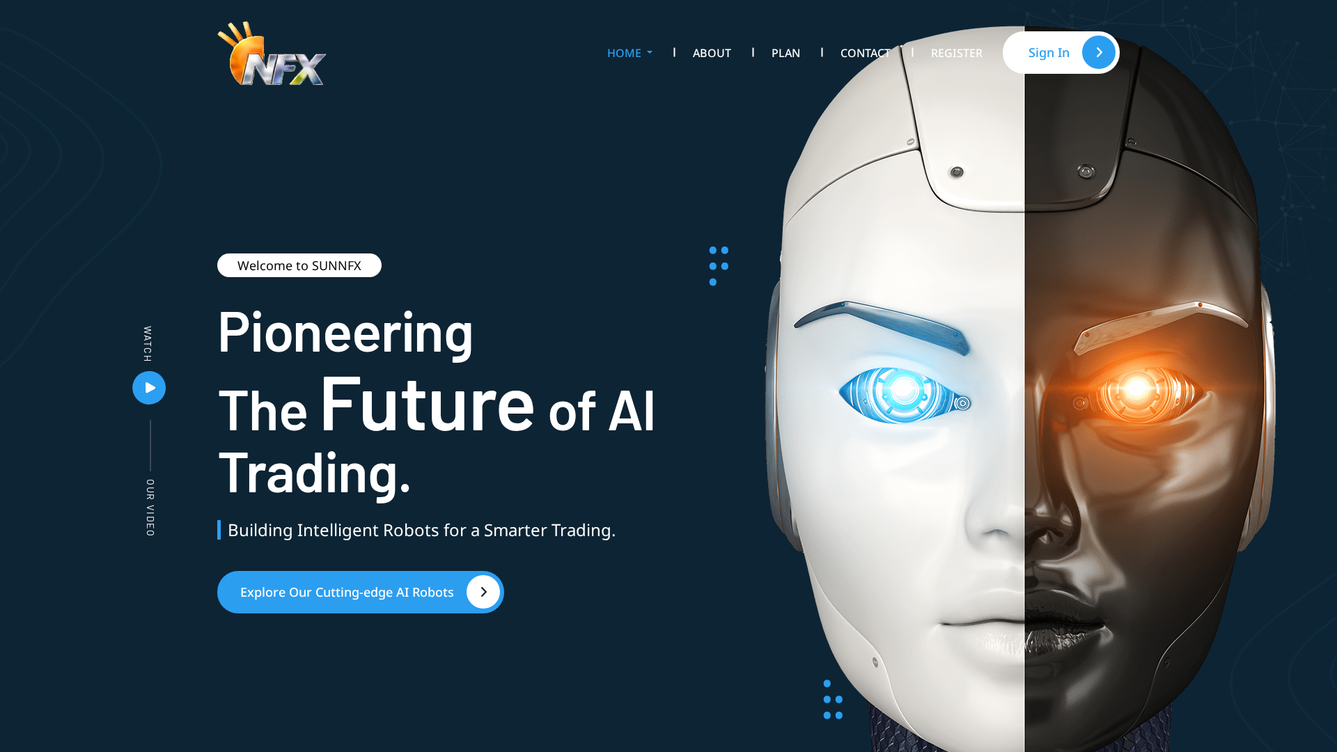 Screenshot of sunnfx.com