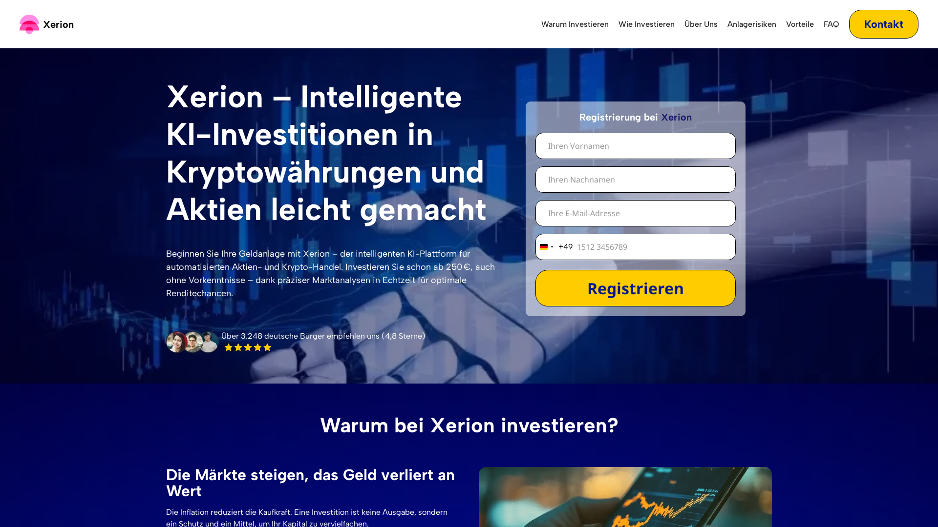 Screenshot of xerion-de.net