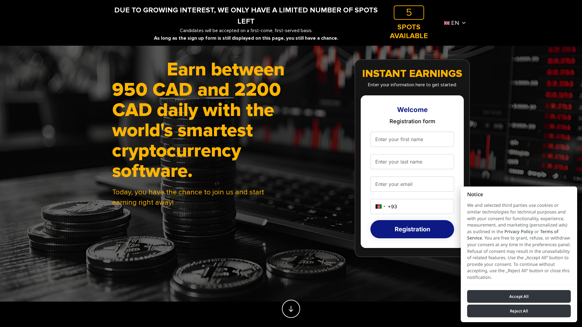 Screenshot of immediateprocapex.work