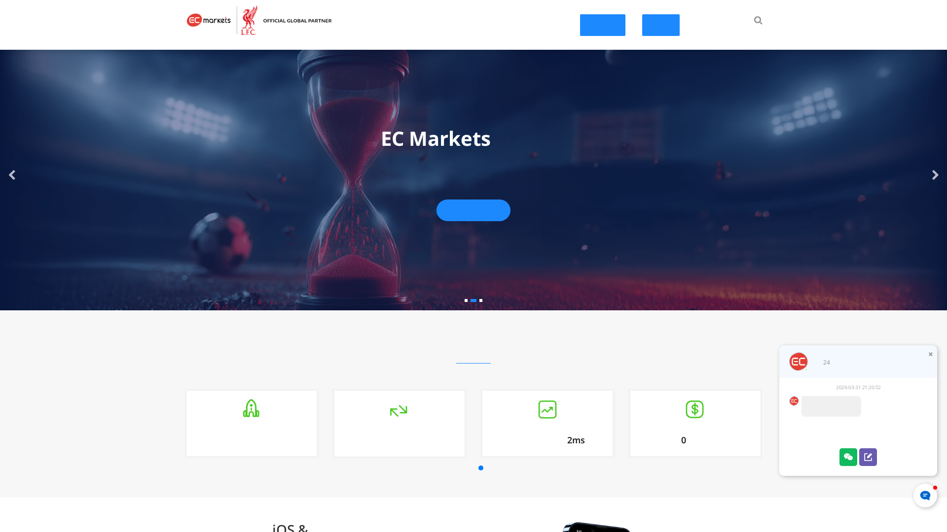 Screenshot of cnforexa.com