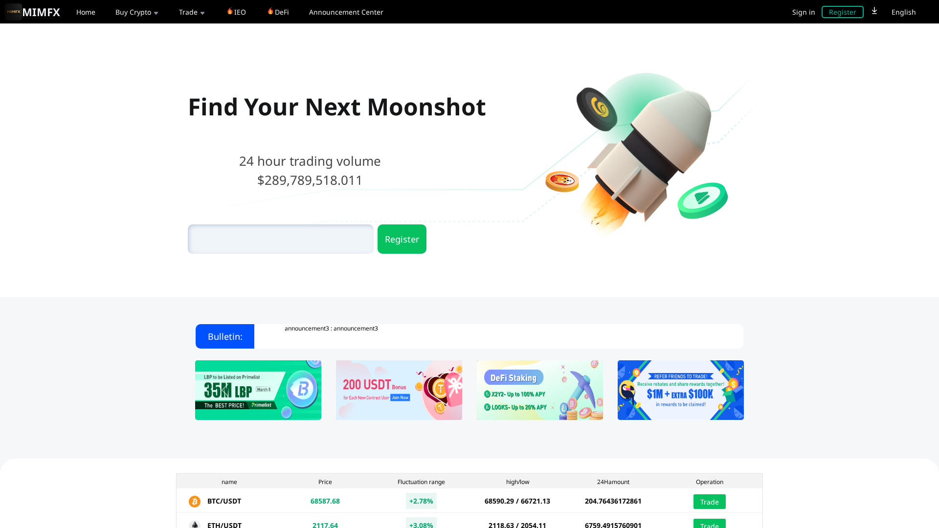 Screenshot of mirexx.cc