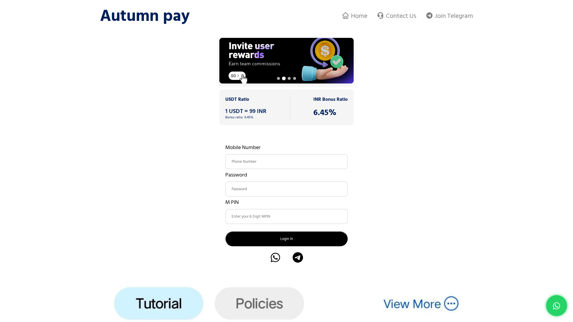 Screenshot of autumnpay.online