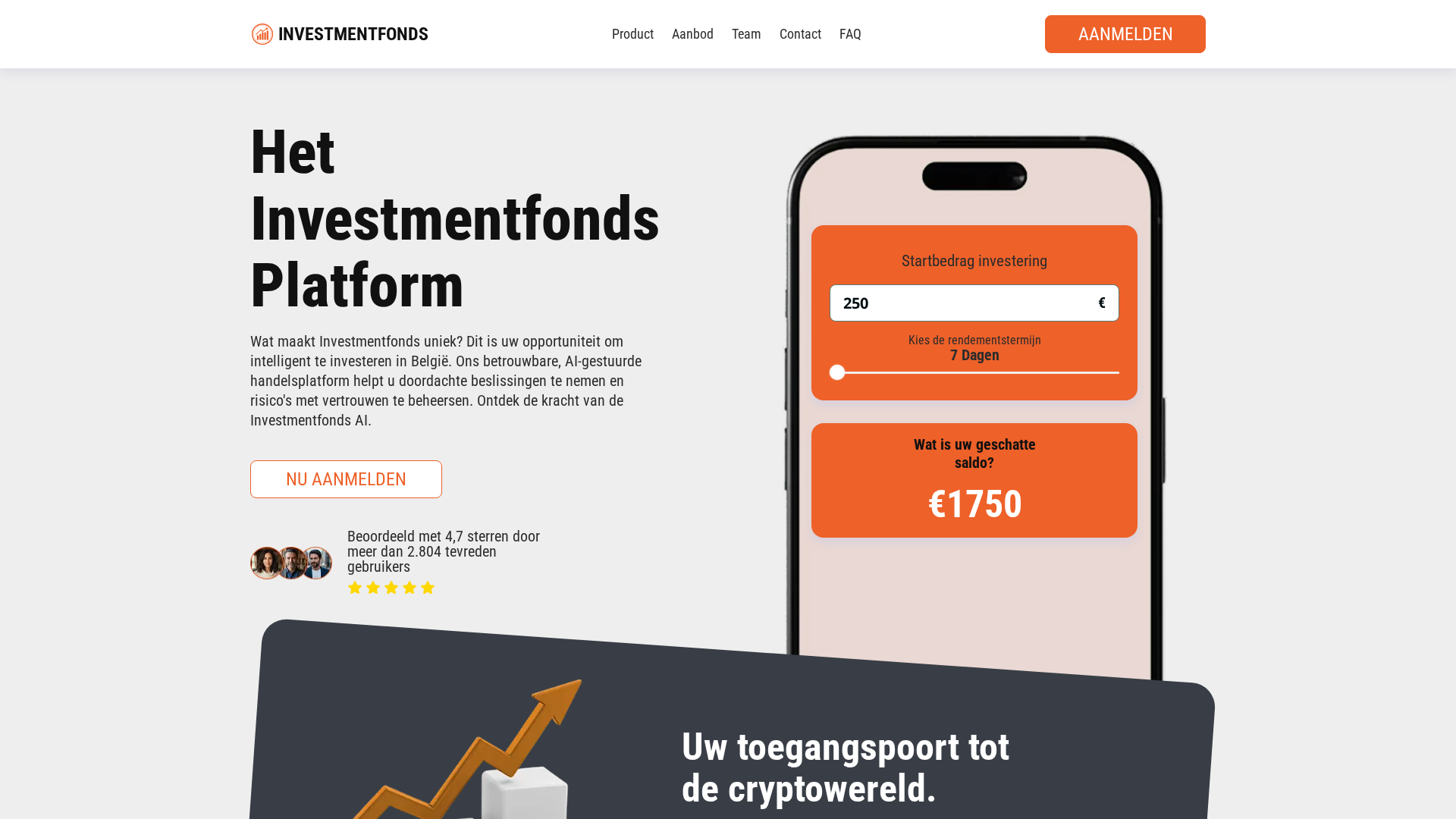 Screenshot of investmentfondsai.com