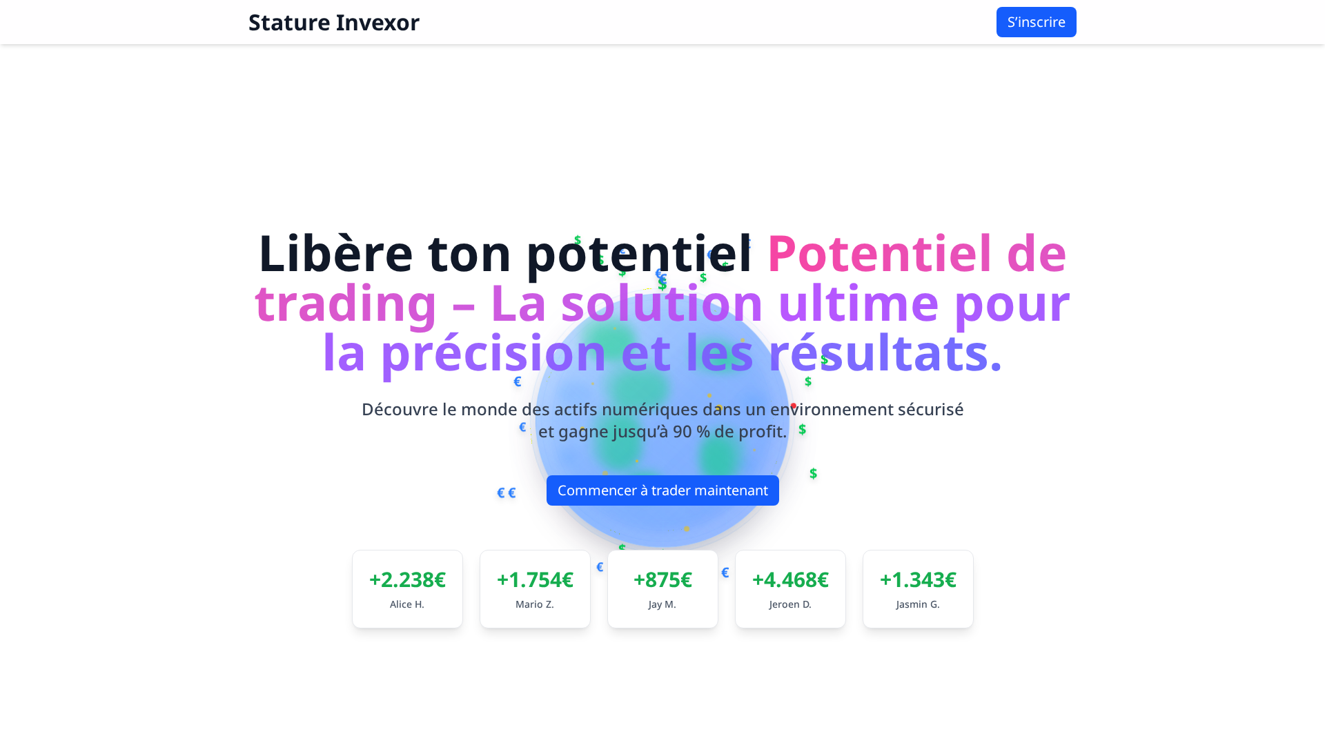 Screenshot of stature-invexor-official.com
