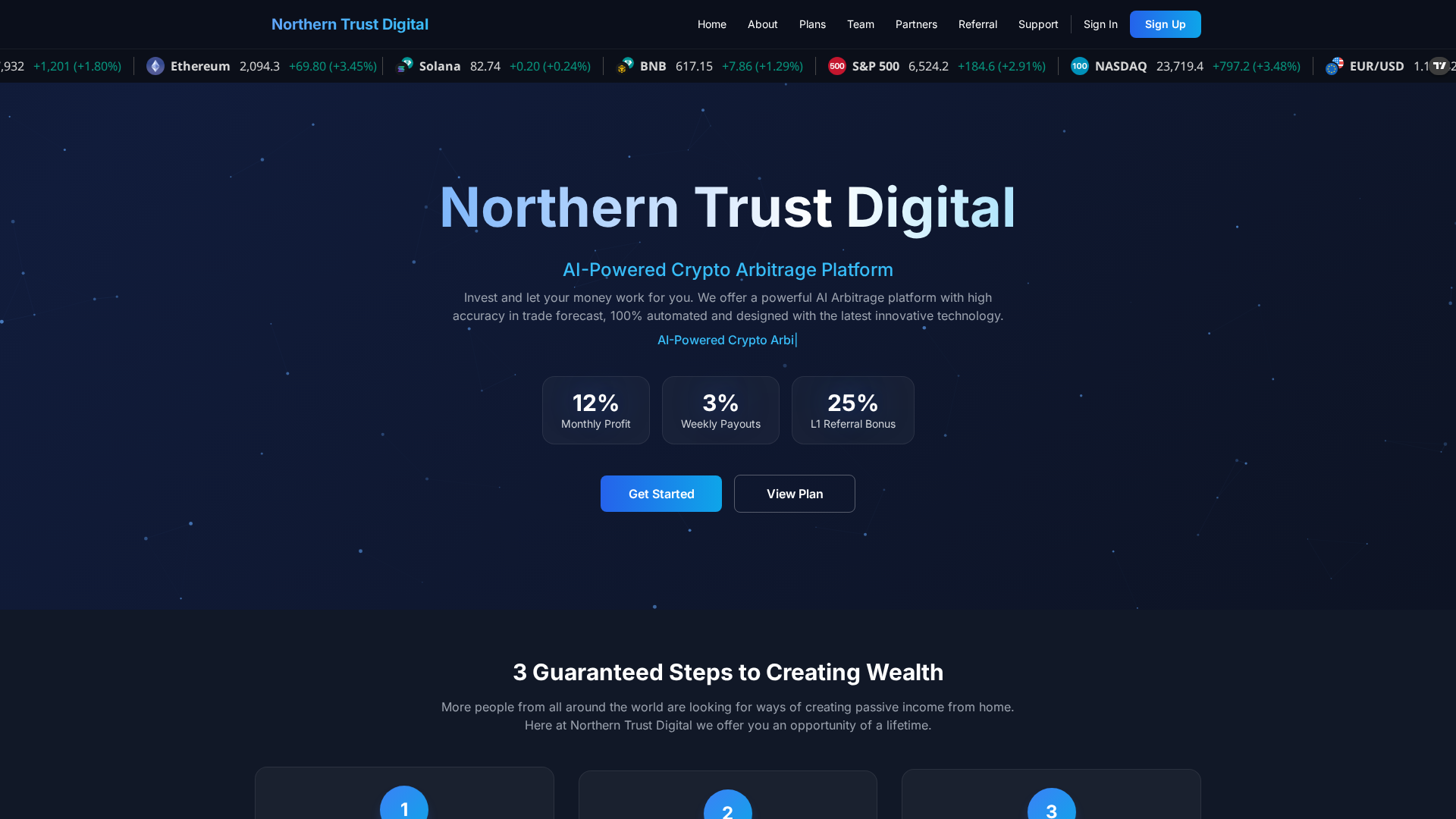 Screenshot of northerntrustdigital.com