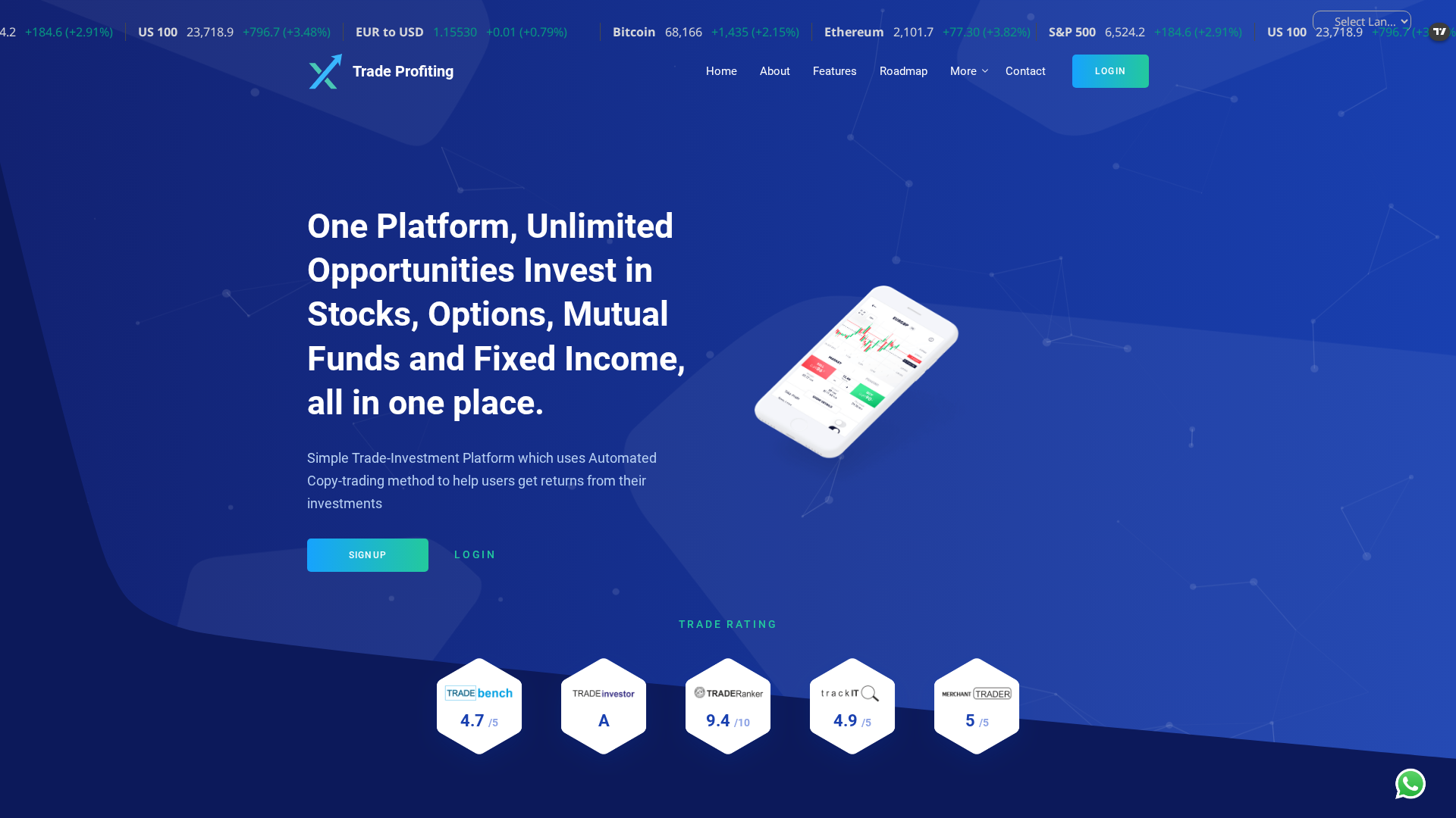 Screenshot of remgrotrading.com