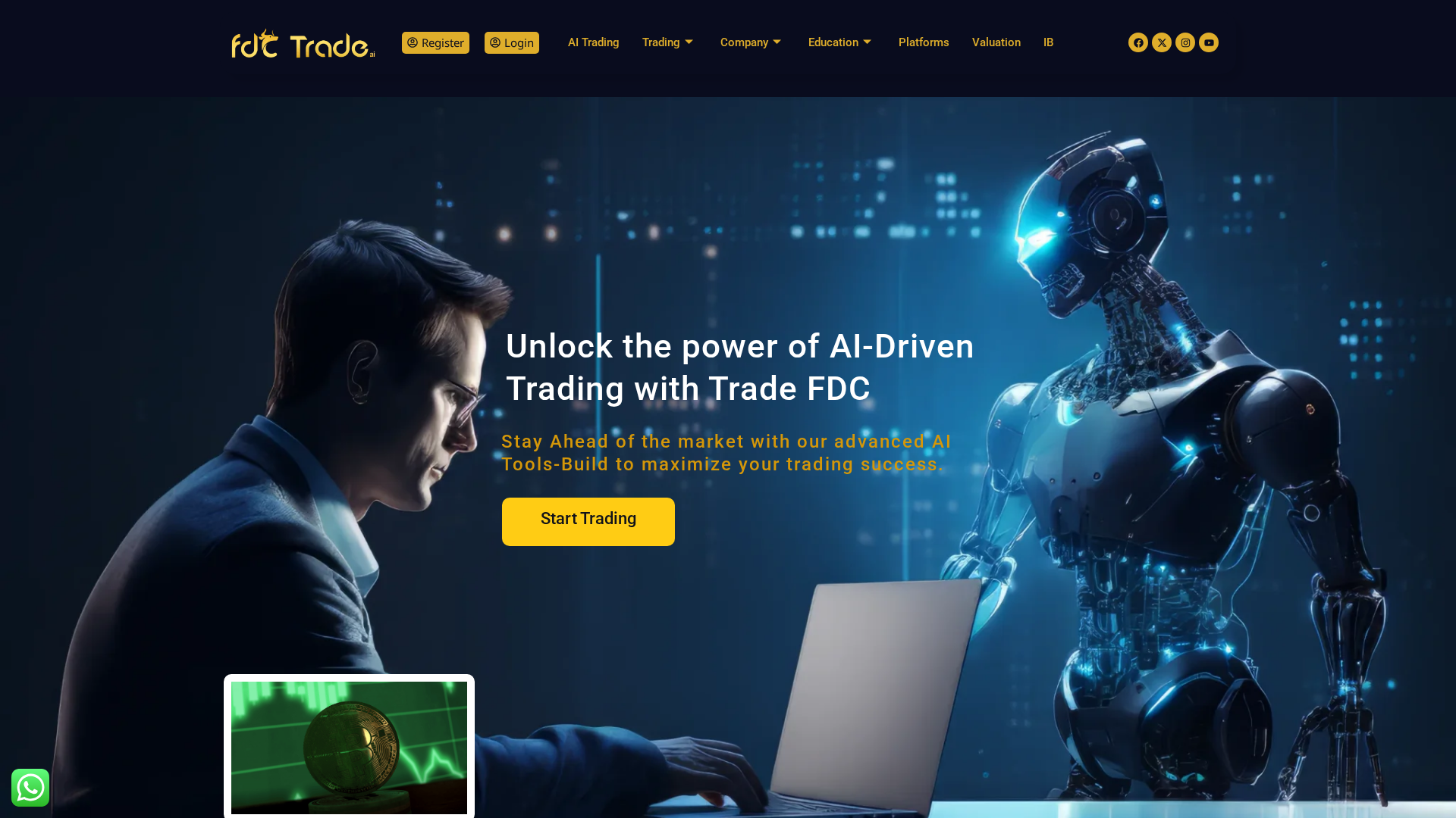 Screenshot of fdctrade.asia