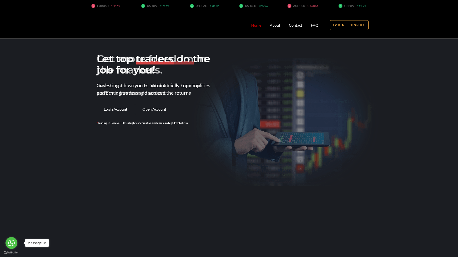 Screenshot of trimzcapital.live