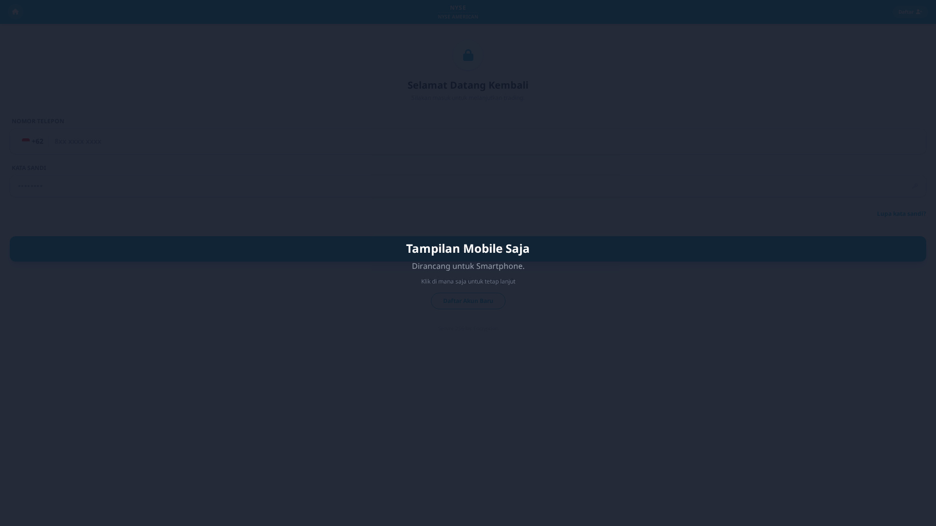 Screenshot of nysecoindex.top