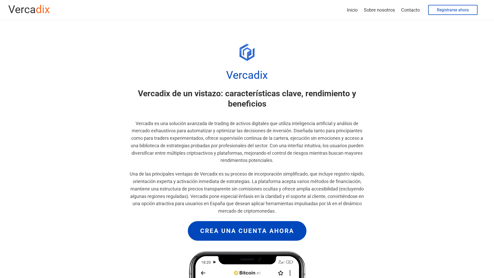 Screenshot of vercadix-ai.net