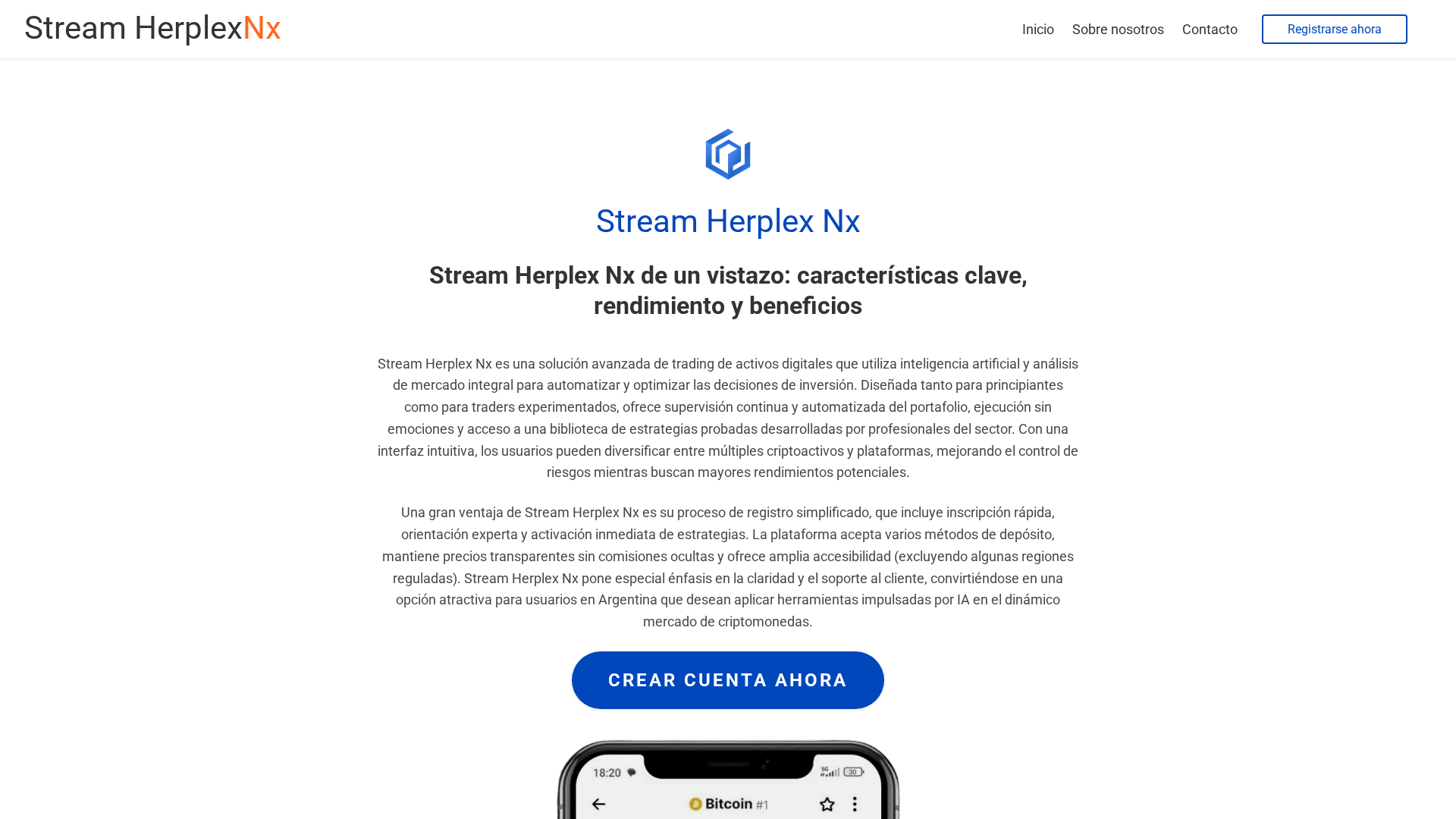 Screenshot of streamherplexnx-ar.com