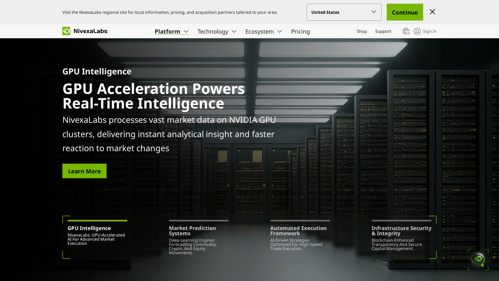 Screenshot of nivexalabs.work