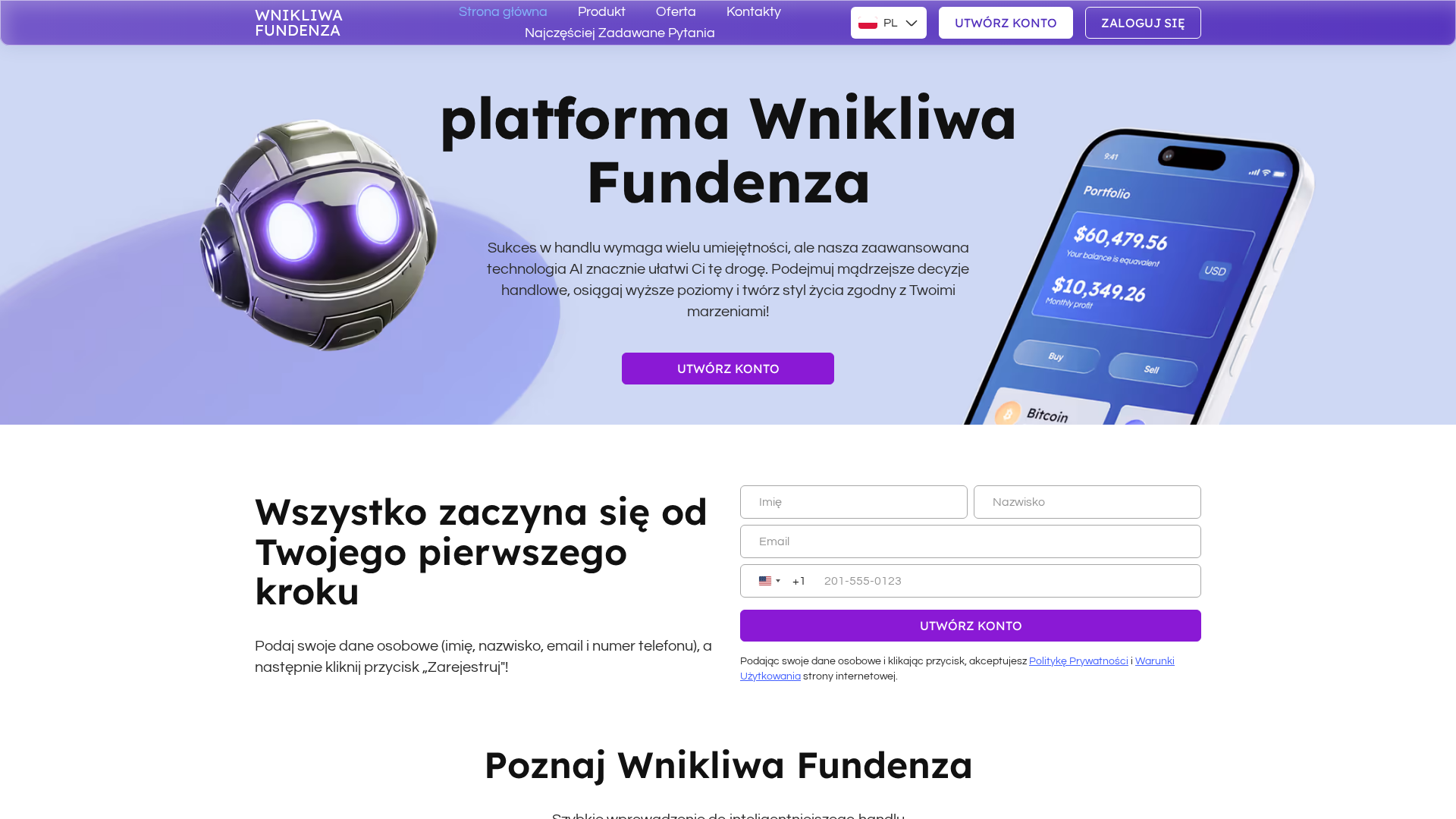 Screenshot of wnikliwa-fundenza.com