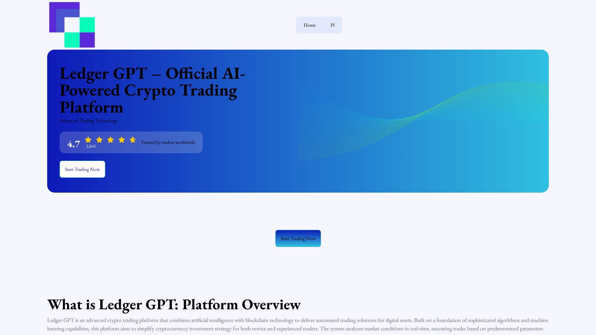 Screenshot of ledger-gpt.com