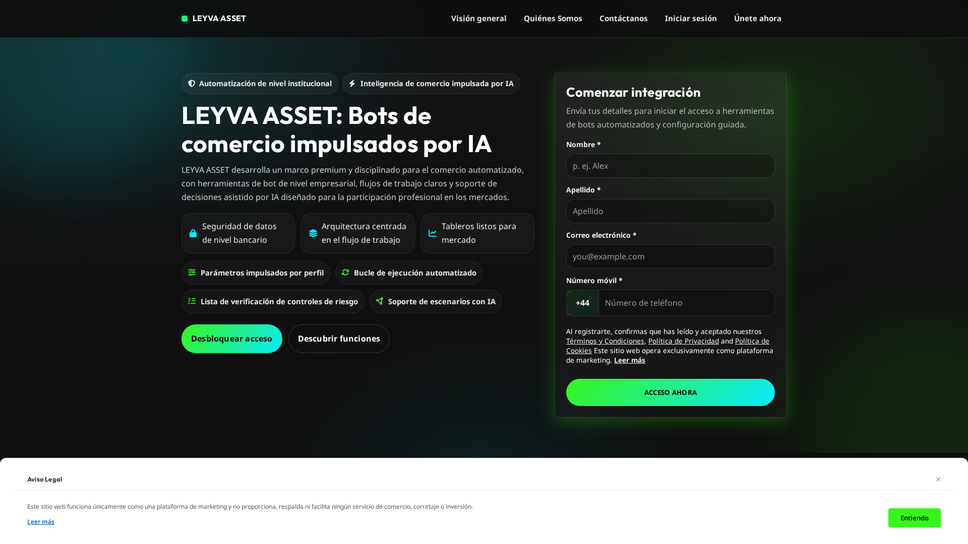 Screenshot of leyvaasset.click