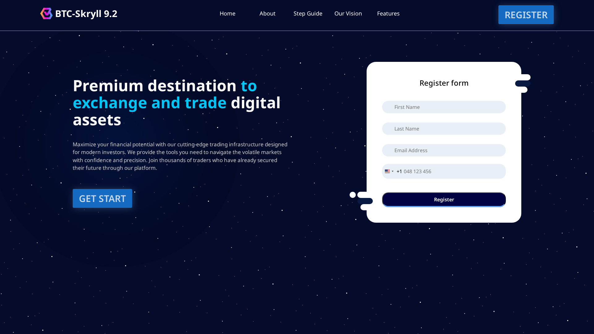 Screenshot of btc-skryll92.com