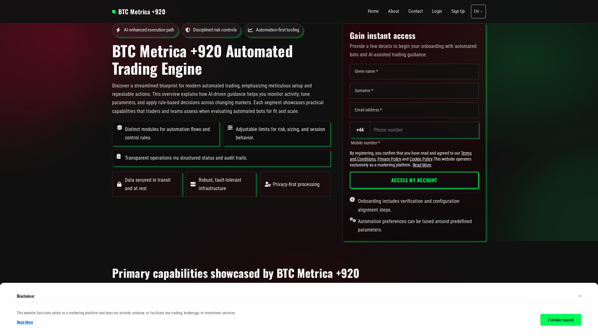 Screenshot of btcmetrica-920pro.com