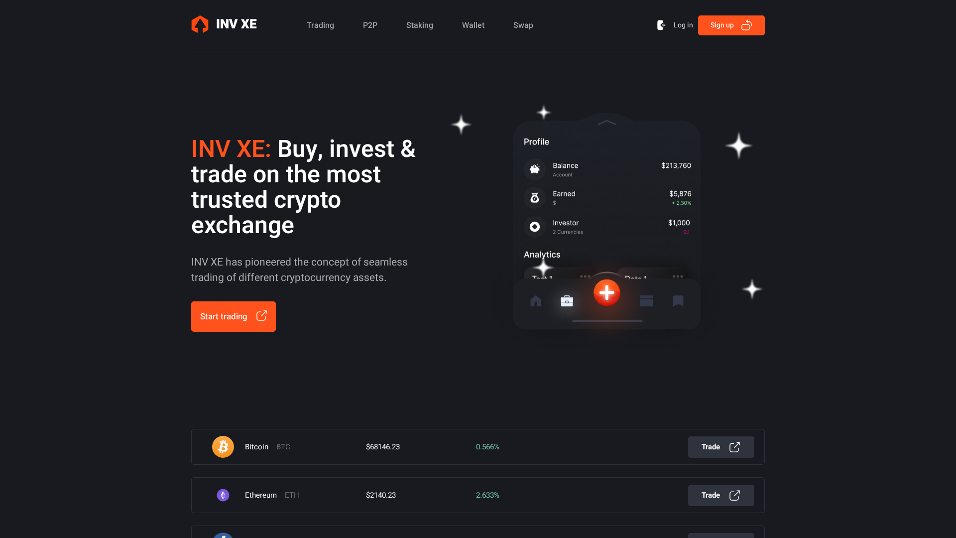 Screenshot of inv-xe.com