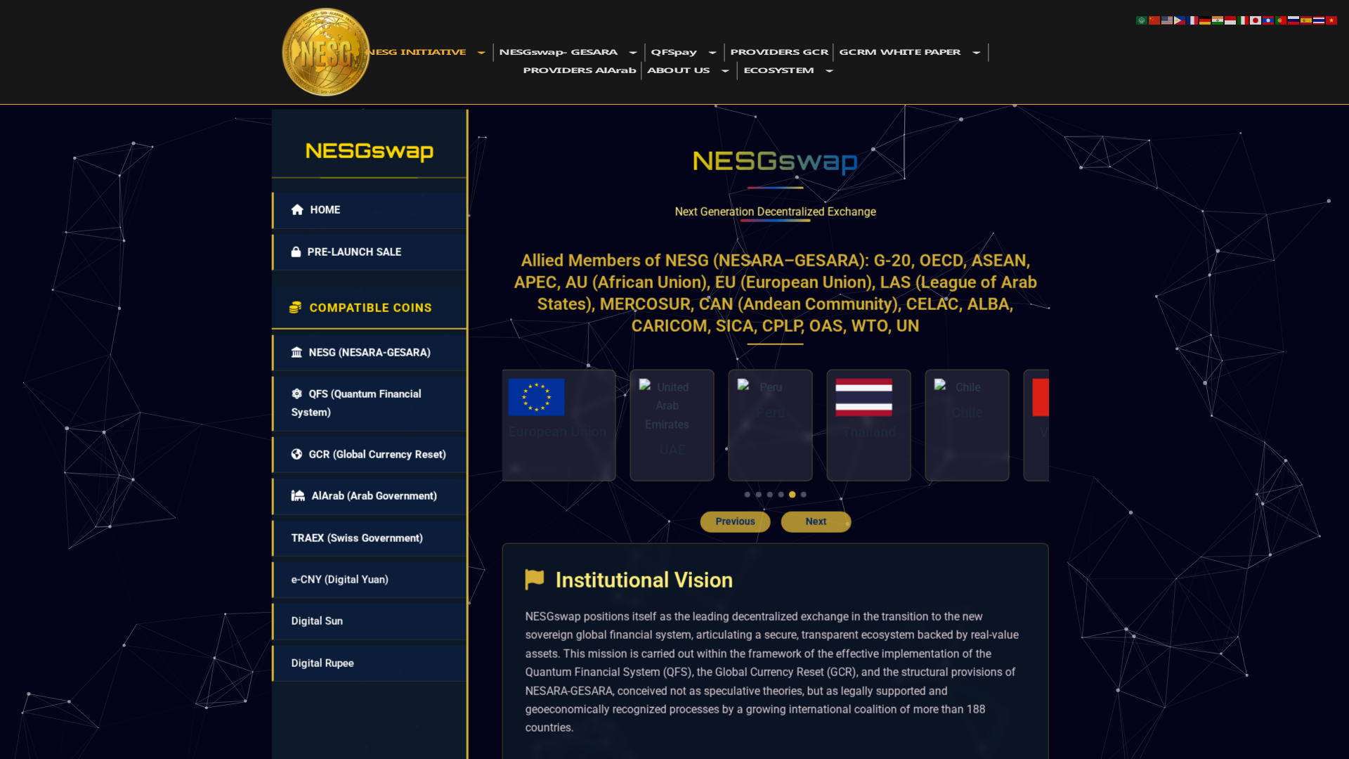 Screenshot of nesgswap.com