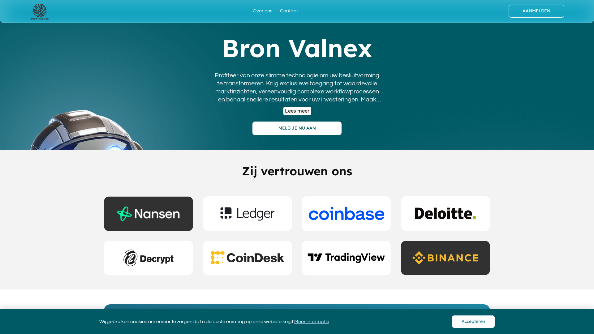 Screenshot of bron-valnex-ai.net