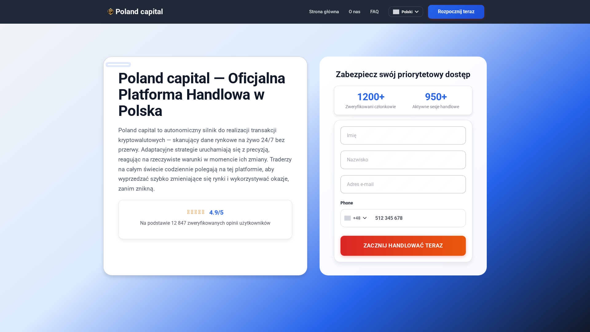 Screenshot of poland-capital.com