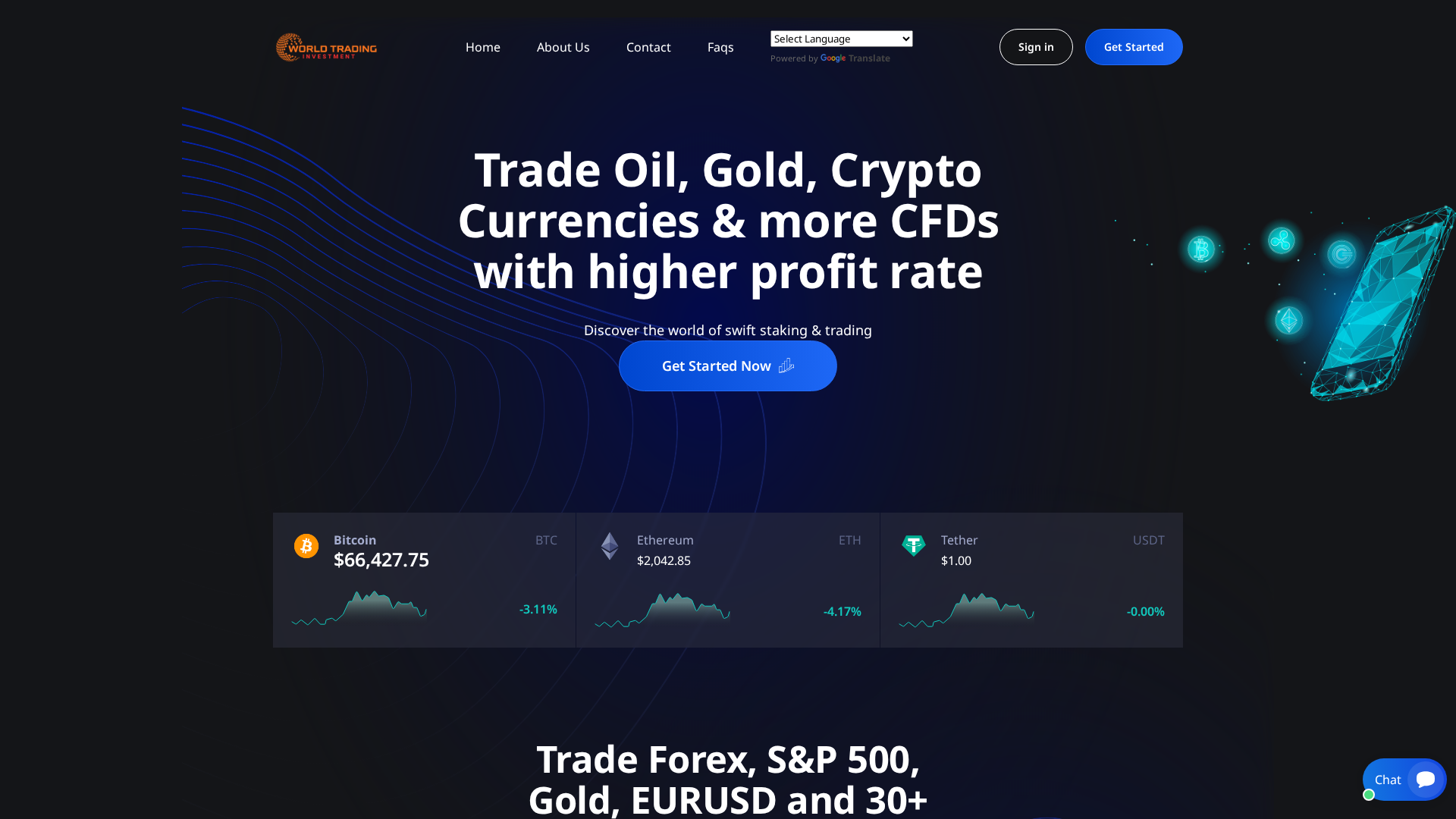 Screenshot of wtp-investment.site