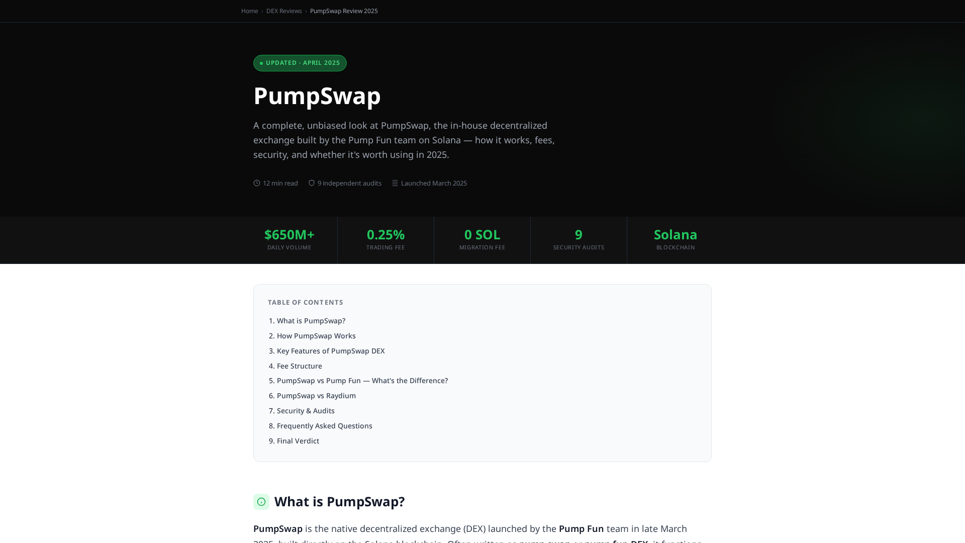 Screenshot of pumpswap-v2.com