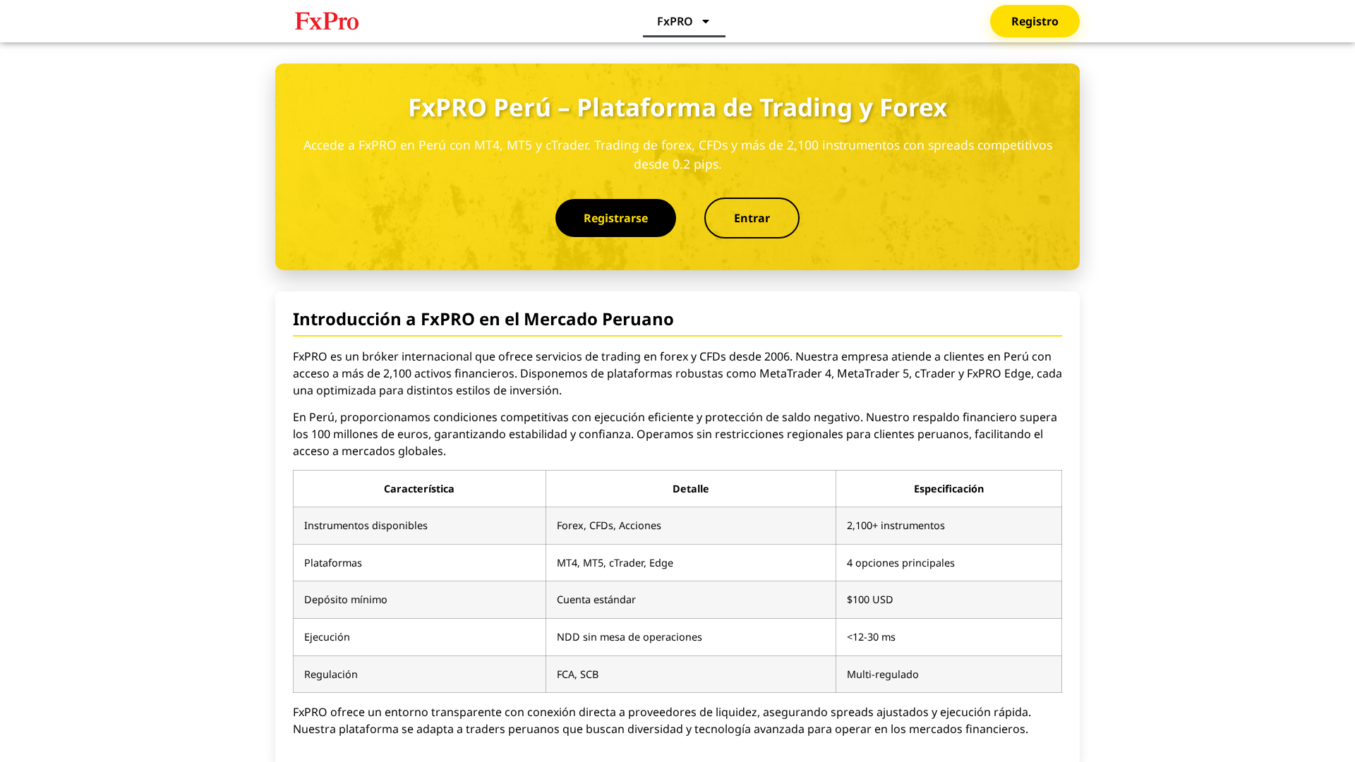 Screenshot of fxtrading-peru.com
