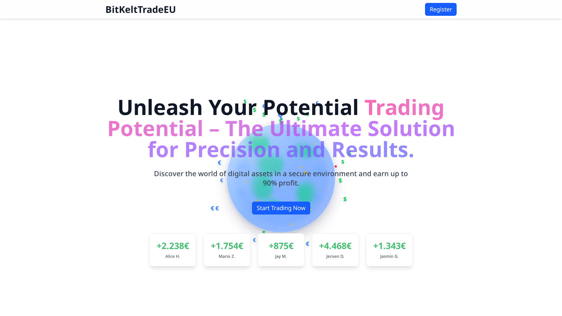 Screenshot of bit-kelt-trade-eu.com