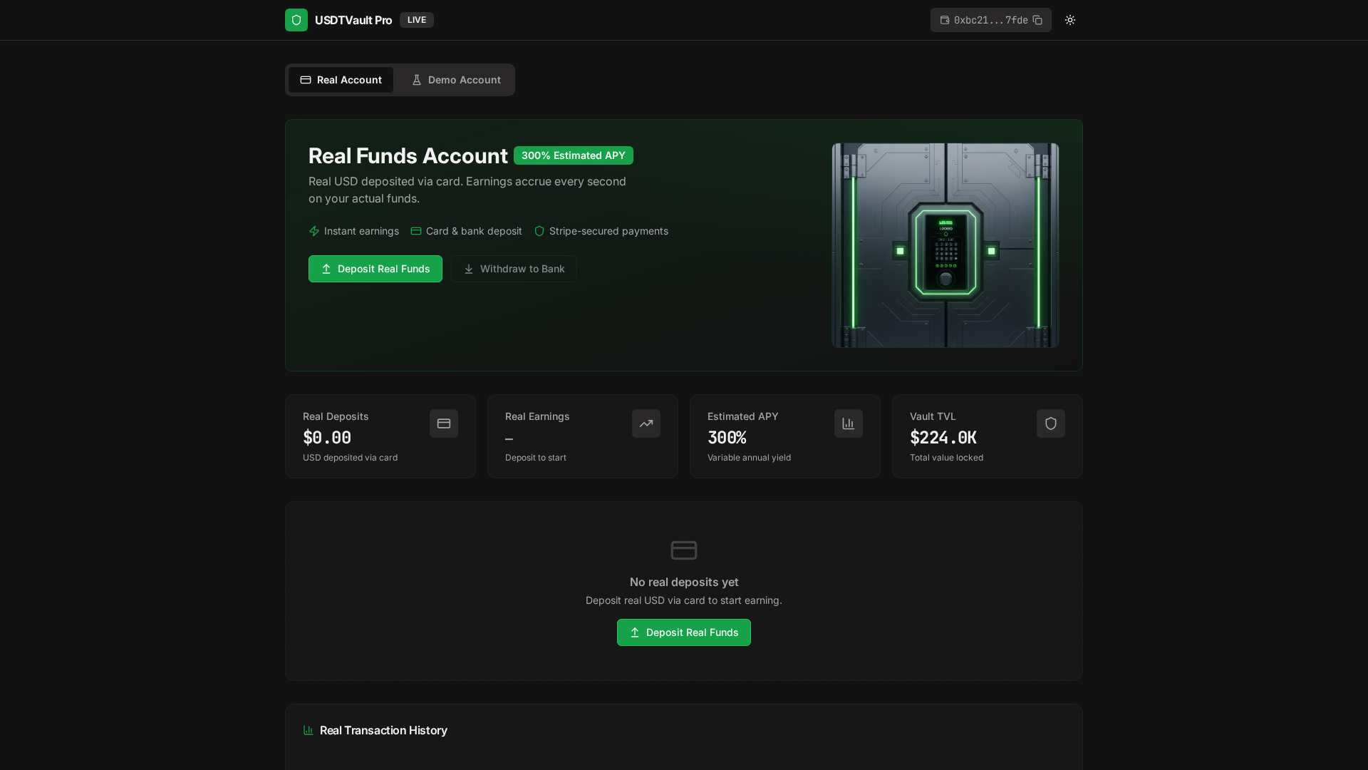 Screenshot of cryptovaultmax.org